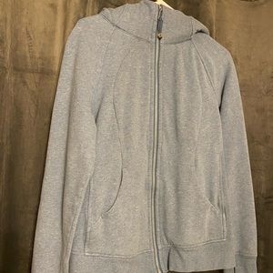 Light Blue Scuba Lululemon Athletica Hoodie